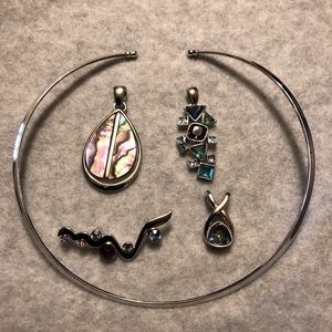 Lia Sophia necklace with 4 sliders